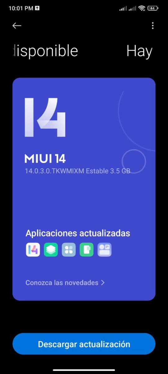 Xiaomi 11T MIUI 14